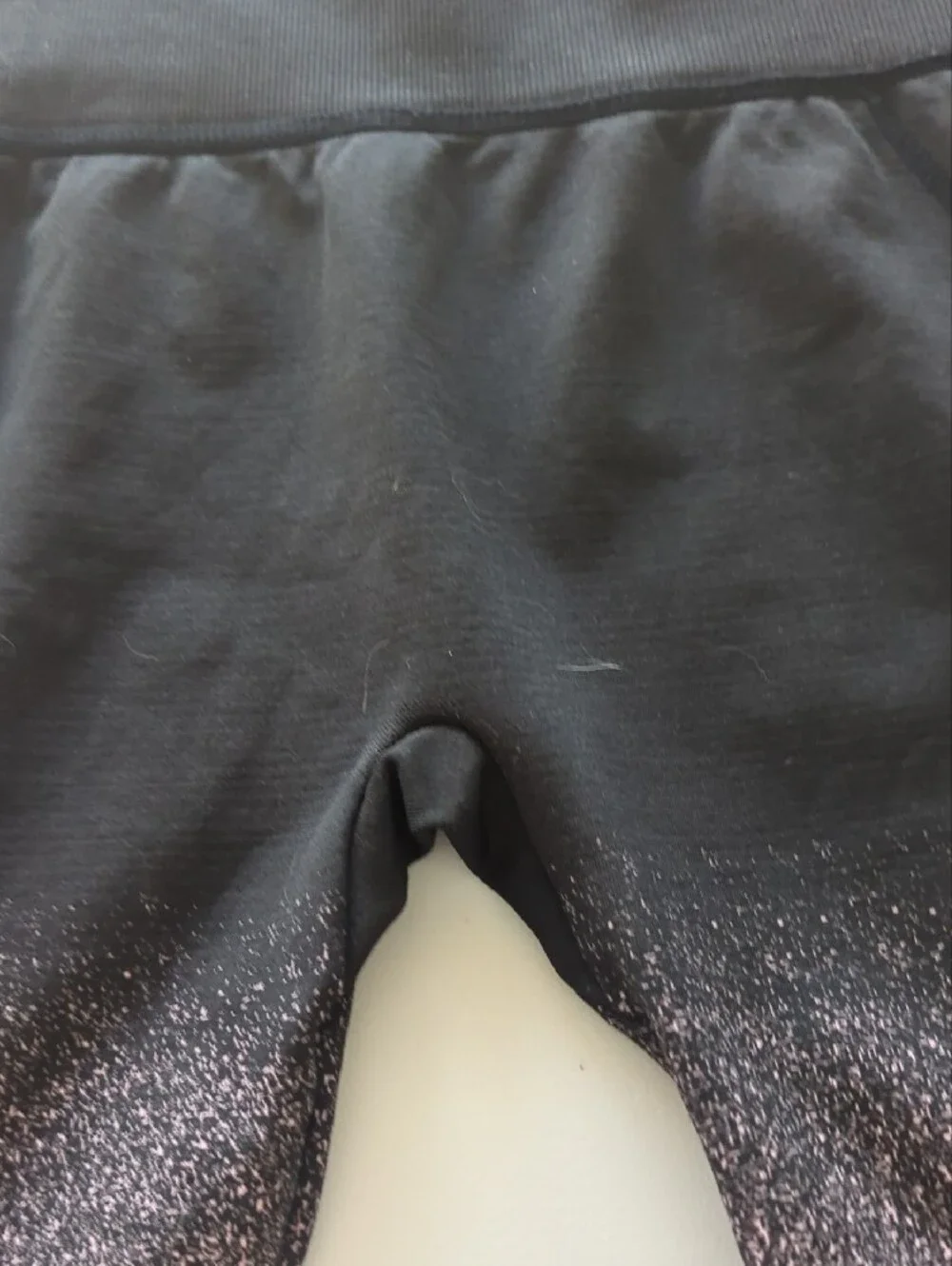 Women's Black and Rose Gold Active Bike Shorts - Athletic Brand